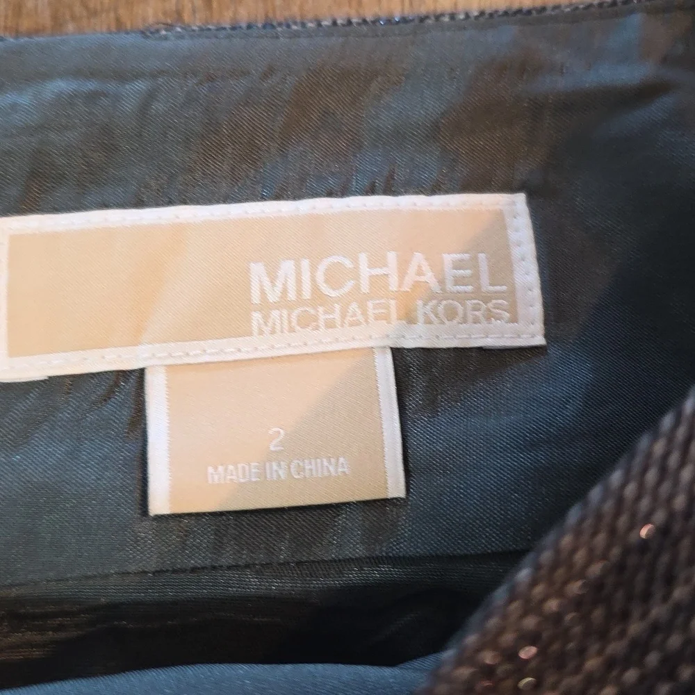 Michael Kors Charcoal Pencil Skirt. Size S